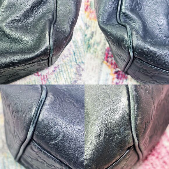 Gucci Sukey Tote Guccissima Black - Picture 3 of 15